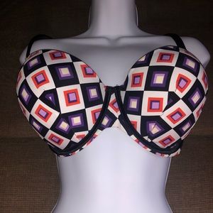 Cacique Lane Bryant Geometric Bra 42D